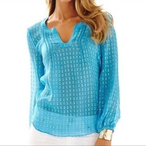 Lilly Pulitzer Colby Blouse XS